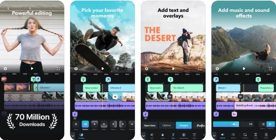 iphone video editing apps free