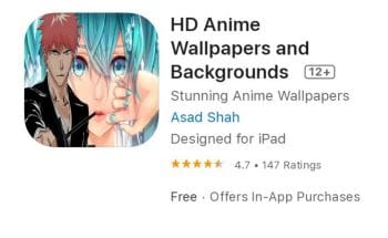 Top 10 Anime Wallpaper Apps for iPhone