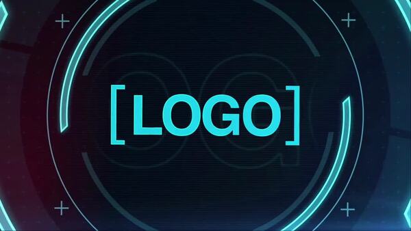logo reveal after effect template 02