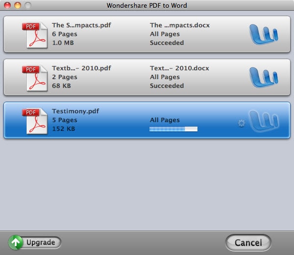 how to change word document to pdf on mac