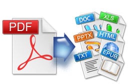 Convert PDF to 6 popular document formats on Mac