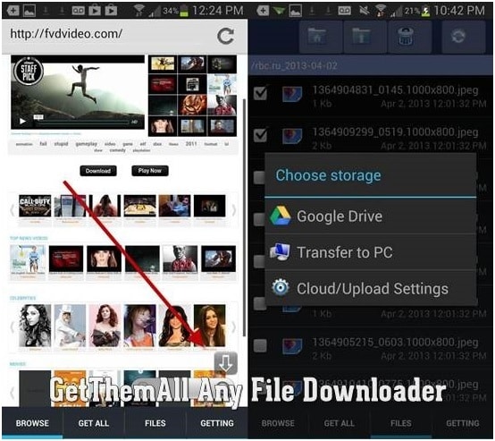Top 10 Android video downloader