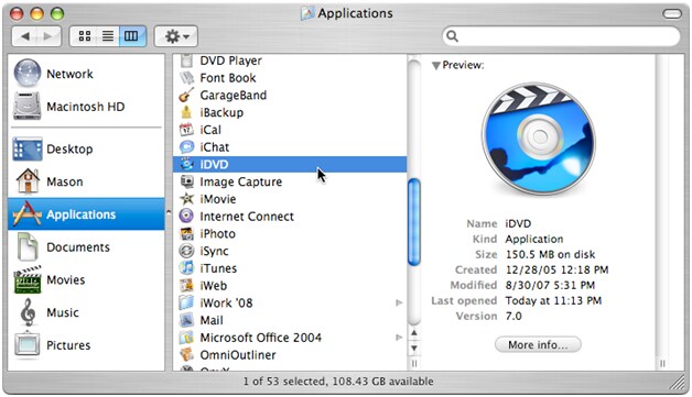 download idvd 7.0 4 for mac free