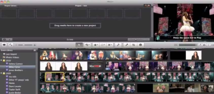 Como capturar telas iMovie no Mac/iPhone/iPad