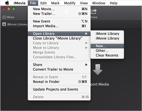 How to save iMovie projects on Mac