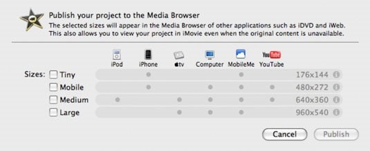 ¿Cómo añadir y compartir de iMovie a la biblioteca de iTunes?