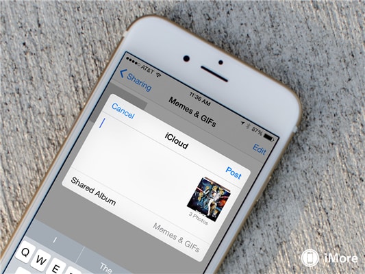Wie man iMovie Videos für iCloud freigibt