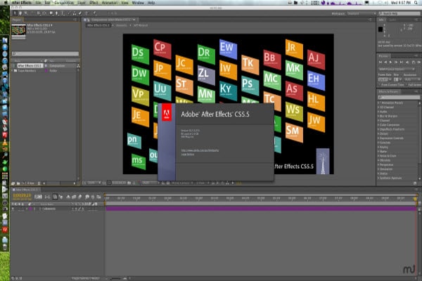 Adobe After Effects CS6 für Mac