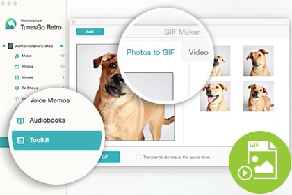 Convert Photos or Video on Apple Device to GIF Image on Mac