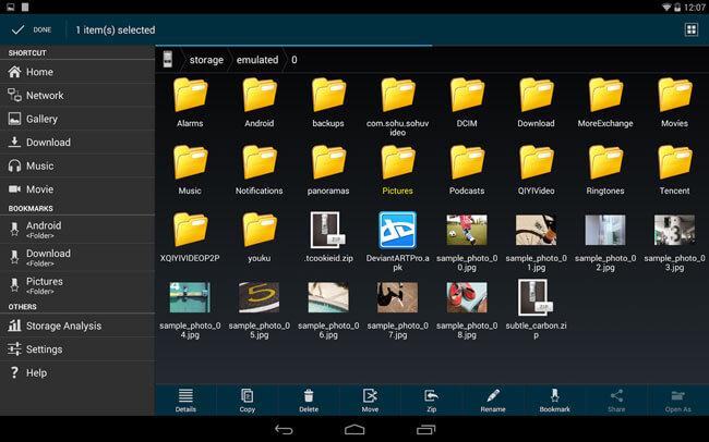 android file explorer