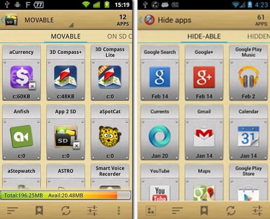 app manager per android