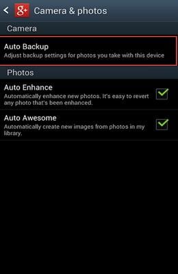 android backup photos