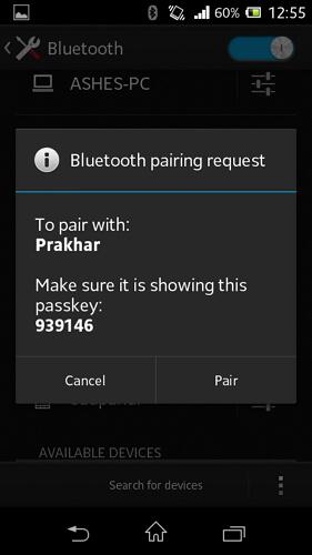 Android Bluetooth manager