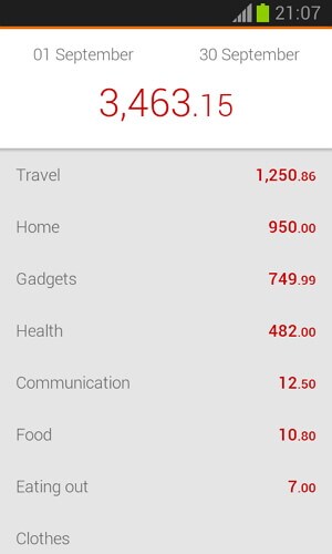 android expense manager