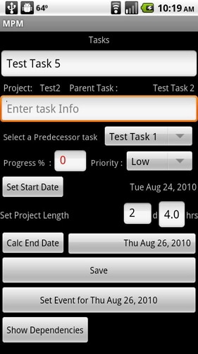 software di Project management per android