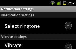 application gestionnaire de notifications android
