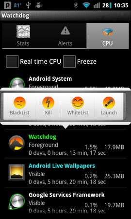 task manager for android