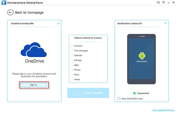 download files from onedrive to android
