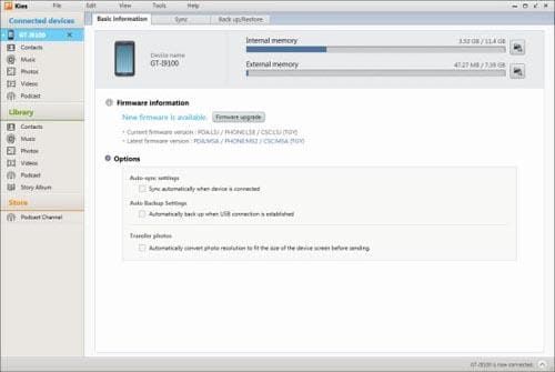transfer pictures from Samsung phone to computer with samsung kies