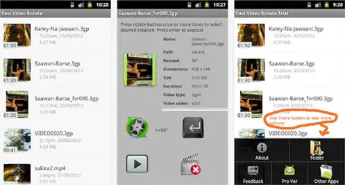 Las 3 Mejores Aplicaciones para Rotar MP4 en Android