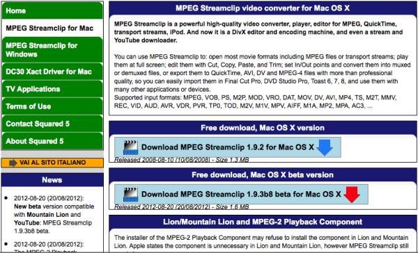 mpeg streamclip download