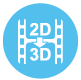 2D video to 3D conversion