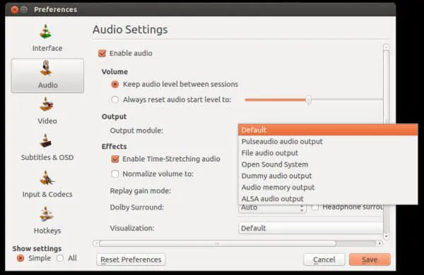 export mac media player audio