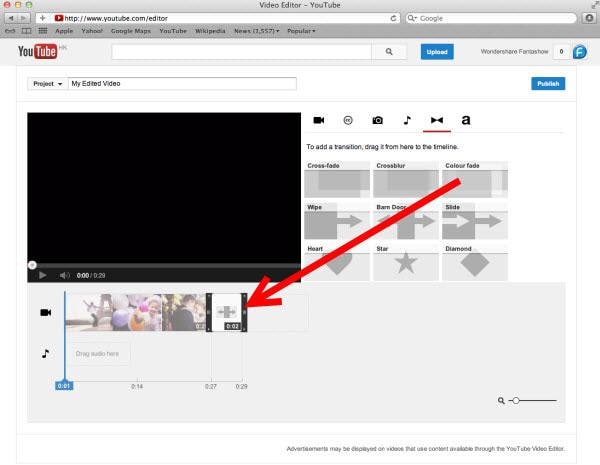 كيفية استخدام youtube video editor