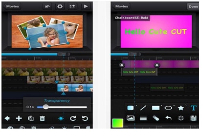 iPad Video bearbeiten mit Cute CUT