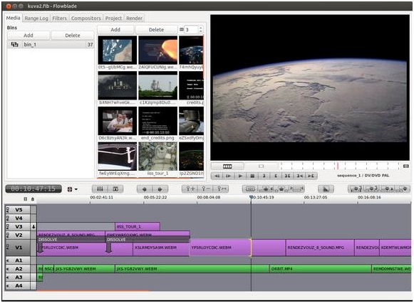flowblade für linux kostenloses videobearbeitungsprogramm