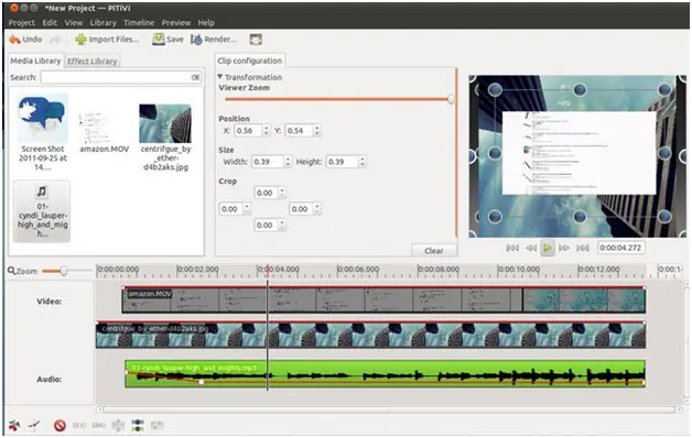 linux video editor