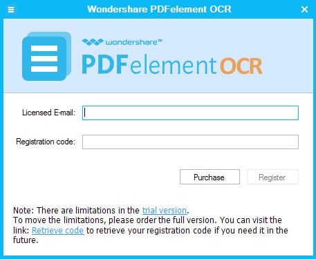 Register OCR Plug-in