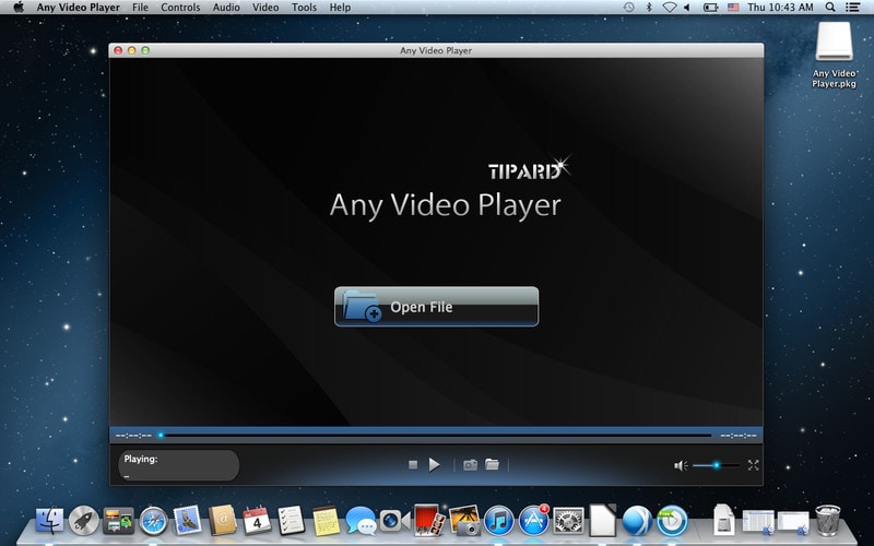 A free and lightweight media player
