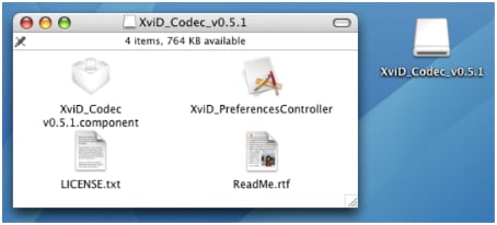 install xvid codec for mac
