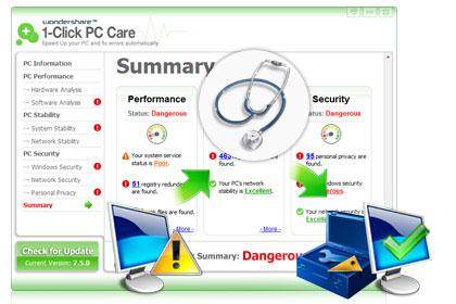 1 Click Pc Care Serial Key