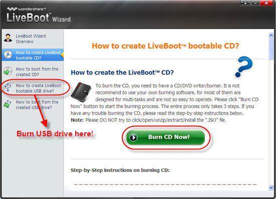How to write a bootable cd in windows xp