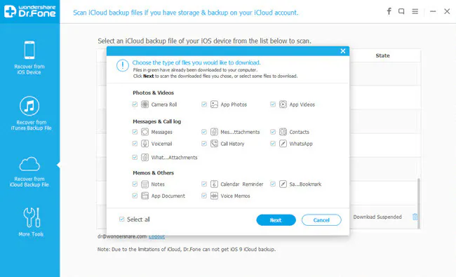 Download iCloud Backup Easily