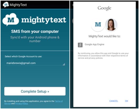 comment synchroniser des messages texte d'Android vers des tablettes
