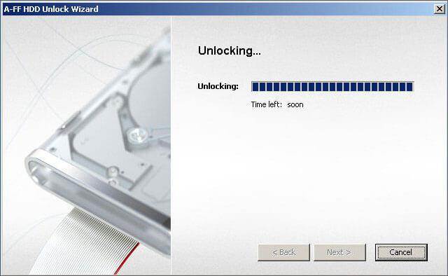 hard drive password removal