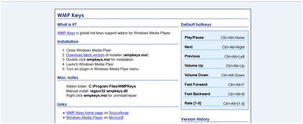 3 tipps zu Windows Media Player shortcuts
