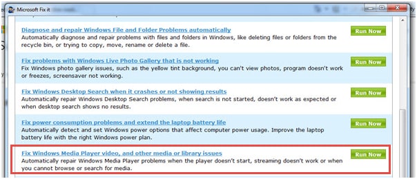 7 façons de réparer lecteur multimédia Windows