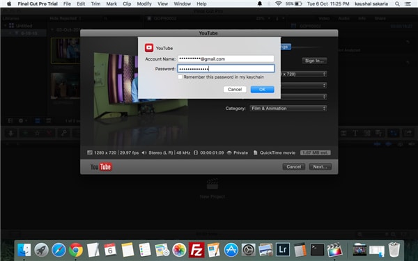 So exportieren Sie Videos aus Final Cut Pro auf Mac