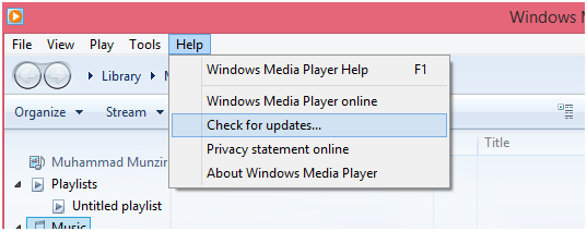 How To Check For Wmp Updates