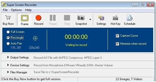 free screen recording software