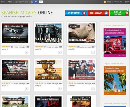 where to watch free spanish movies online no downloading