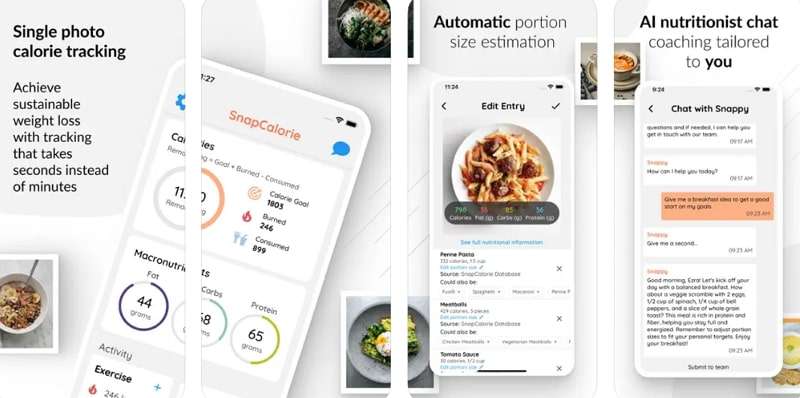 snapcolorize app for calorie count