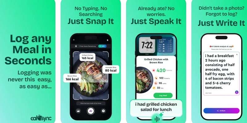 calsync food scanner app