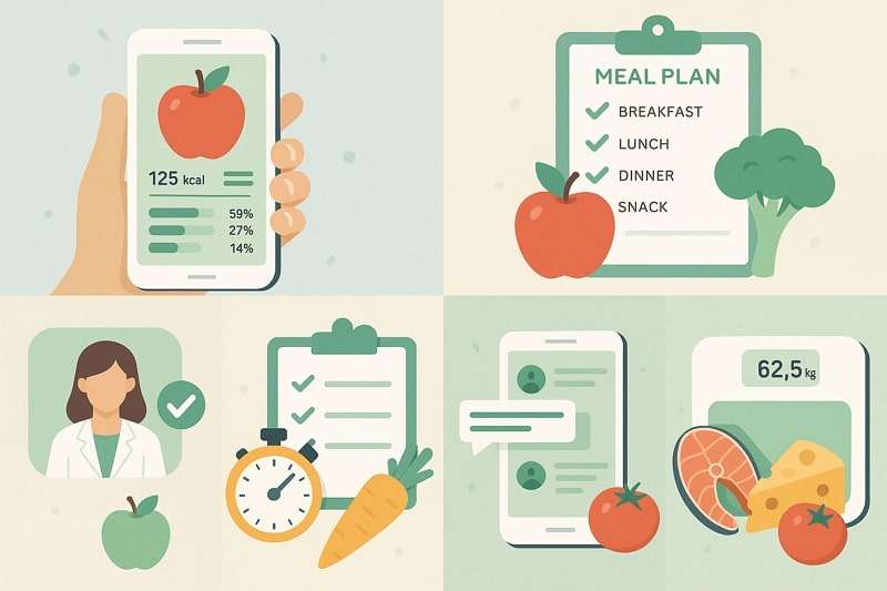 key features of ai nutritionist tools