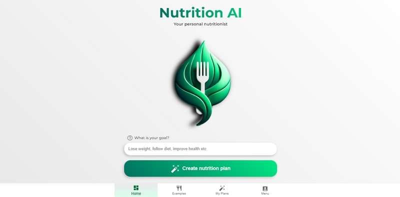 nutrition ai bot live healthy
