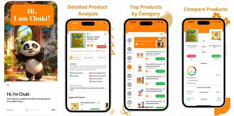 chuki product scanner app